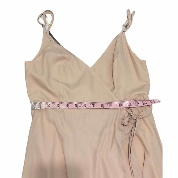 Show Me Your Mumu Mariah Wrap Dress‎ Blush Medium - Picture 4 of 16
